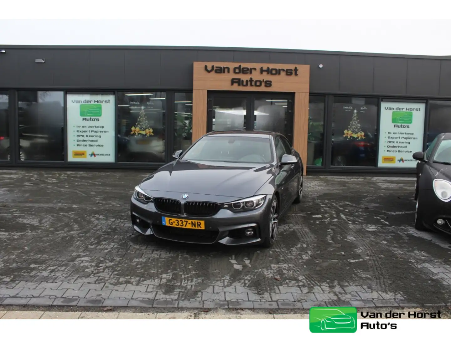 BMW 418 4-serie Gran Coupé 418i Executive M Sport Climate Gris - 1