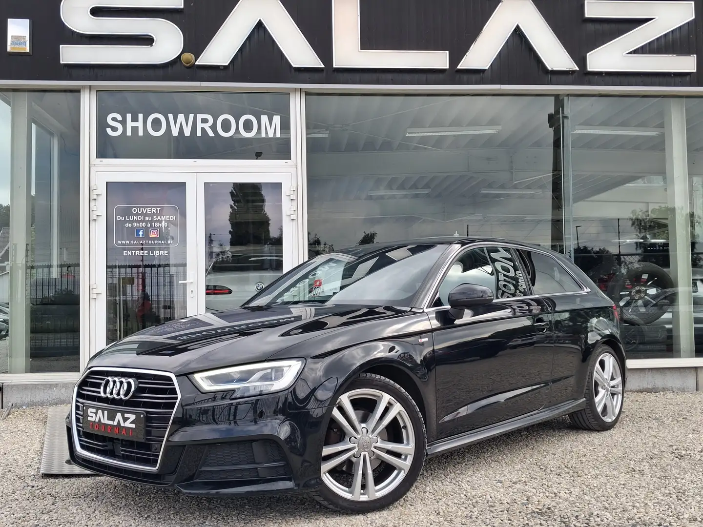 Audi A3 A3 1.4TFSI ultra S tronic S-LINE/CUIR/NAVI/PALETTE Noir - 1