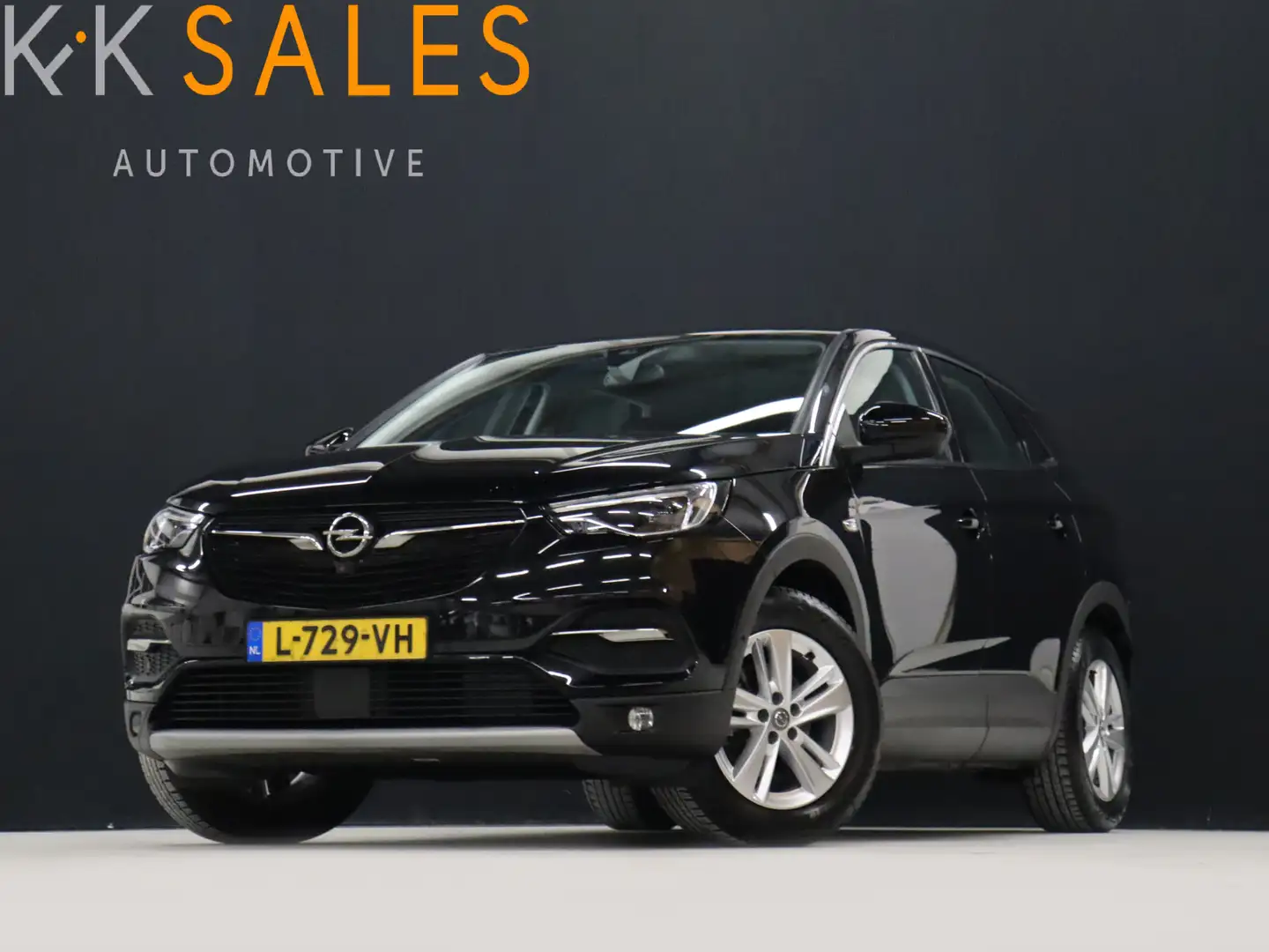 Opel Grandland X 1.2 Turbo Business Elegance [CARPLAY, CRUISE CONTR Zwart - 1
