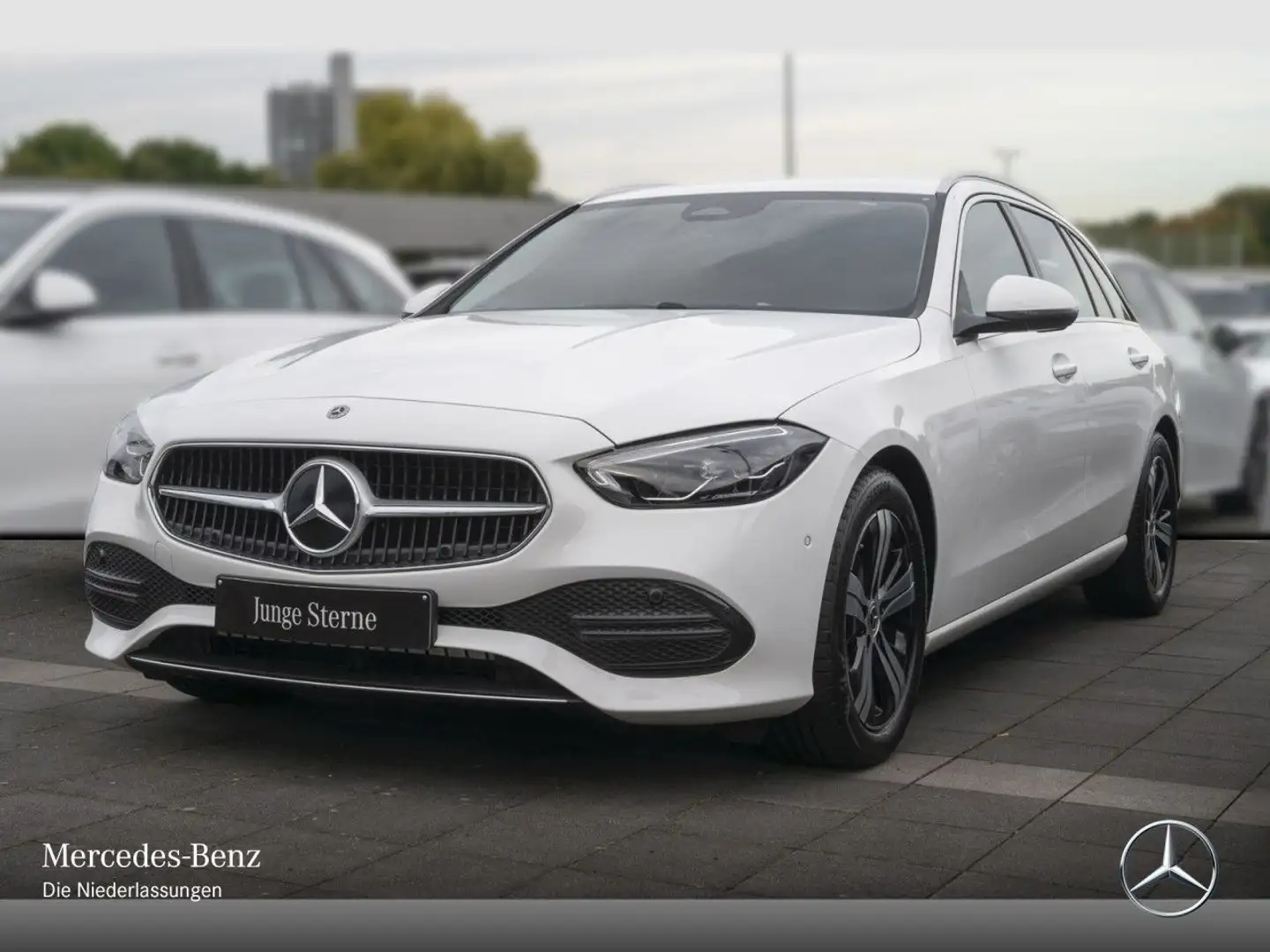 Mercedes-Benz C 180 T AVANTG+LED+KAMERA+KEYLESS+9G Weiß - 2