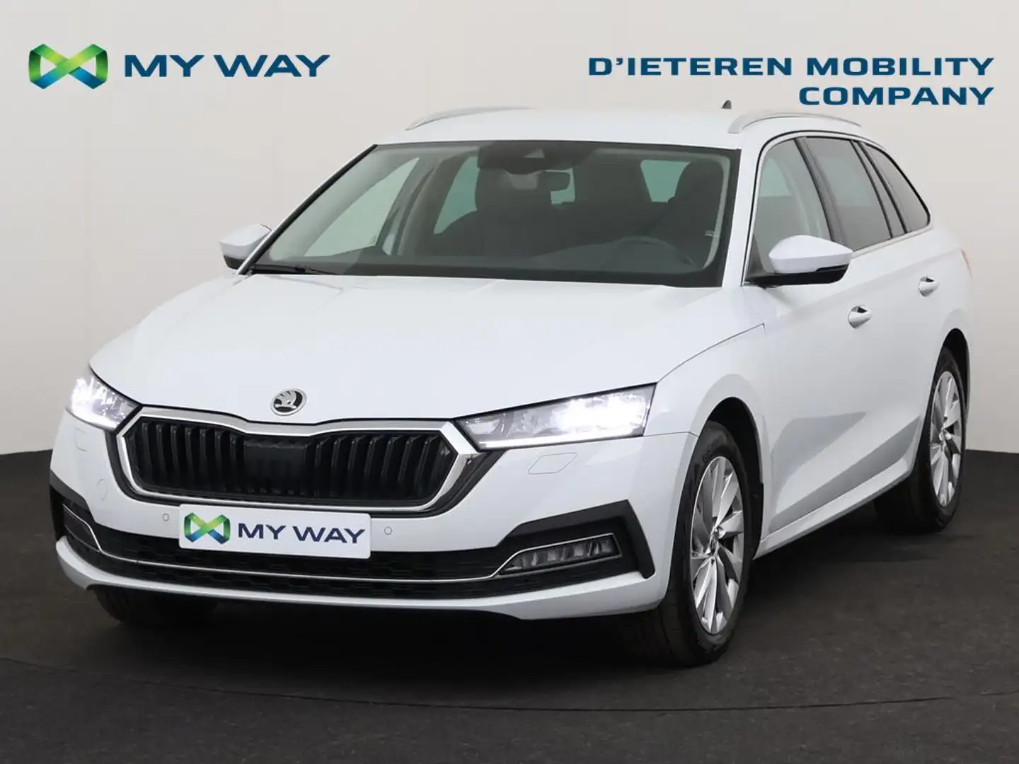 Skoda Octavia Octavia Combi Clever 1.0 TSI m-HEV DSG7 / Cruise Control / Navi / Camera Blanc - 1