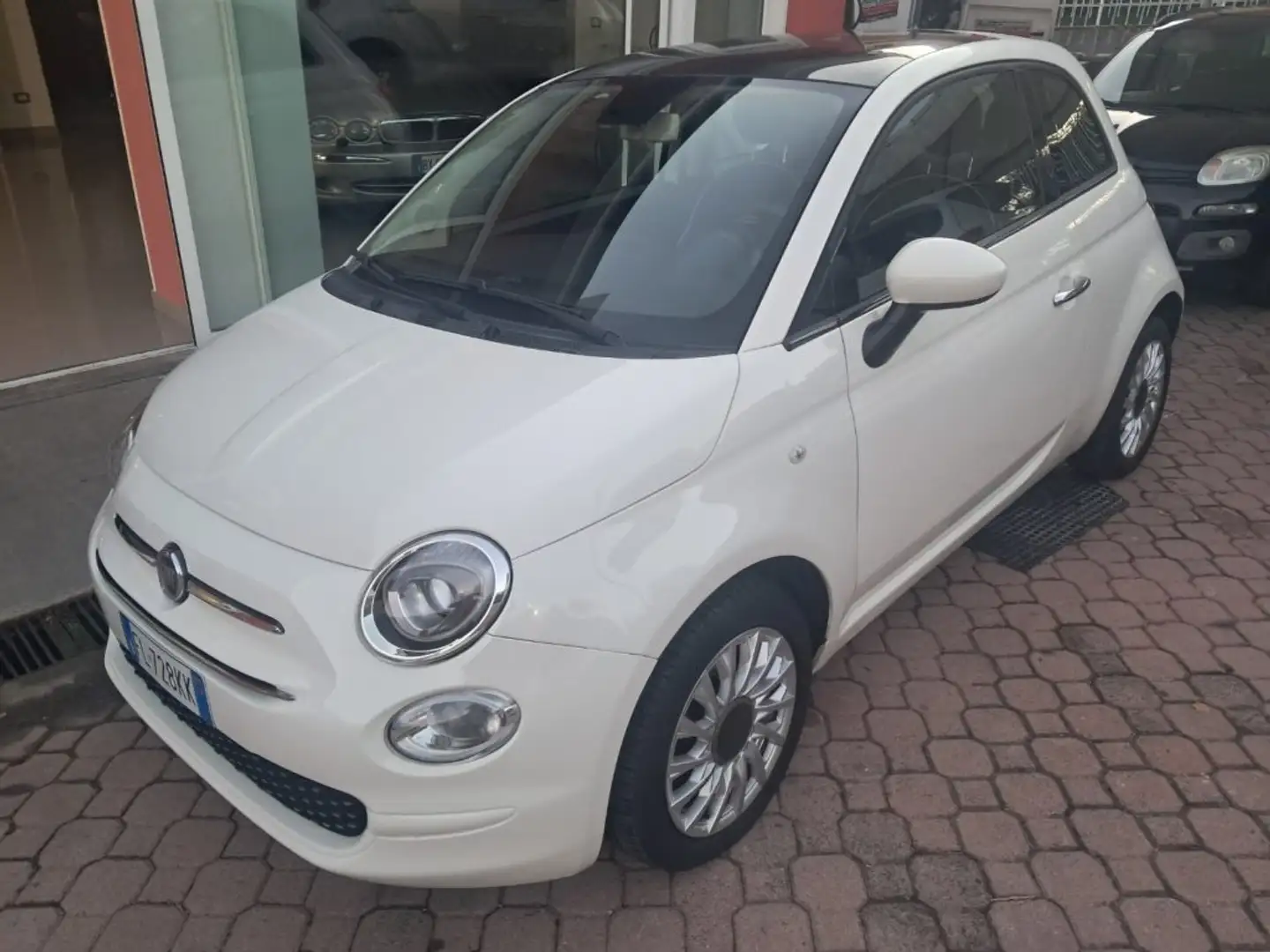 Fiat 500 1.2 Lounge Blanc - 1