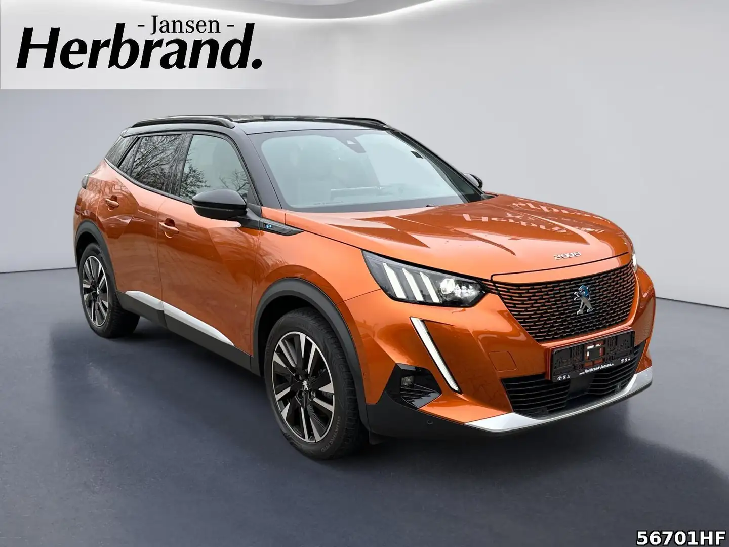 Peugeot e-2008 GT Pack Orange - 2