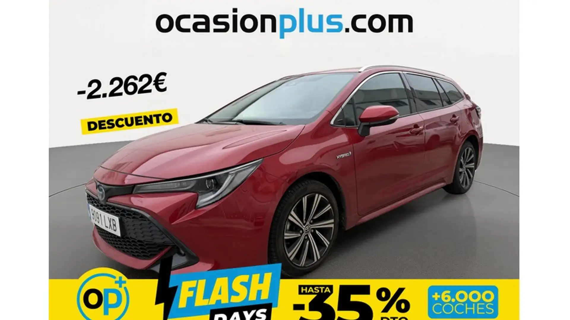 Toyota Corolla Touring Sports 180H Style Rojo - 1