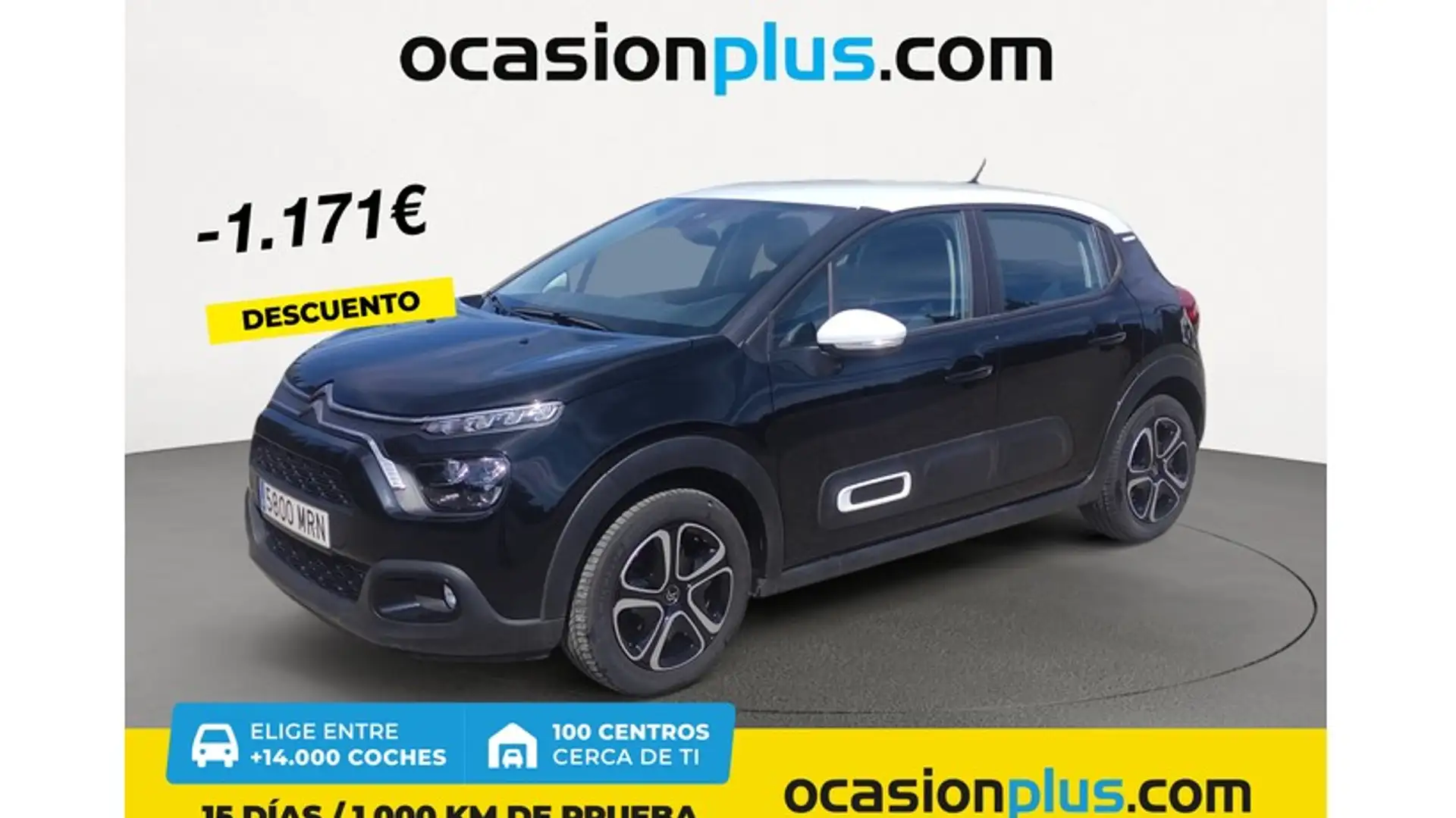 Citroen C3 Origin 1.2 PureTech S&S Plus 83 Zwart - 1