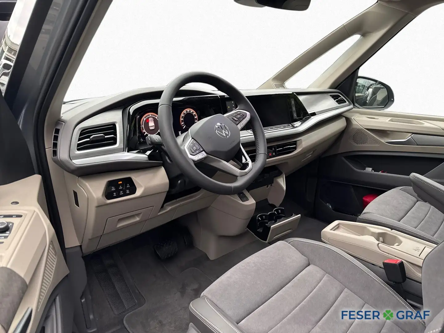 Volkswagen T7 Multivan Life 2,0 l TDI SCR 110 kW Schwarz - 2