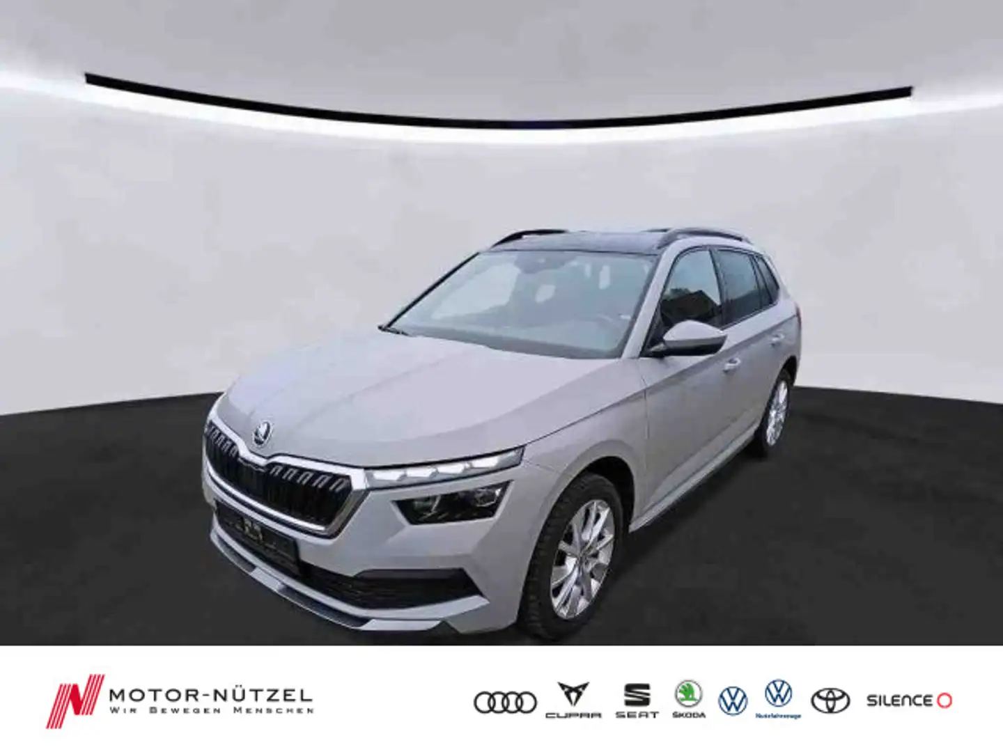 Skoda Kamiq 1.5 TSI DSG STYLE LED+NAV+ACC+SHZ+RFK+PANO Grau - 1