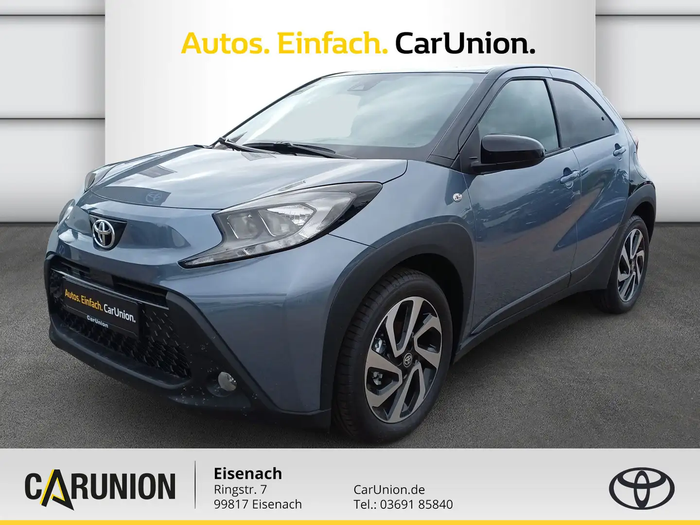 Toyota Aygo Teampl/KAMERA/APPLE CAR Apple Car Bleu - 1