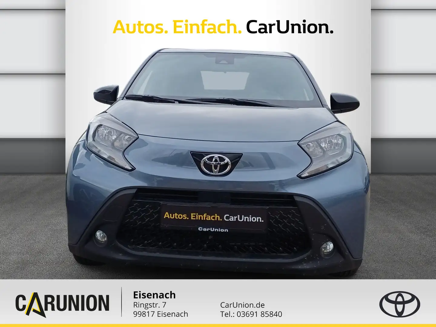 Toyota Aygo Teampl/KAMERA/APPLE CAR Apple Car Bleu - 2