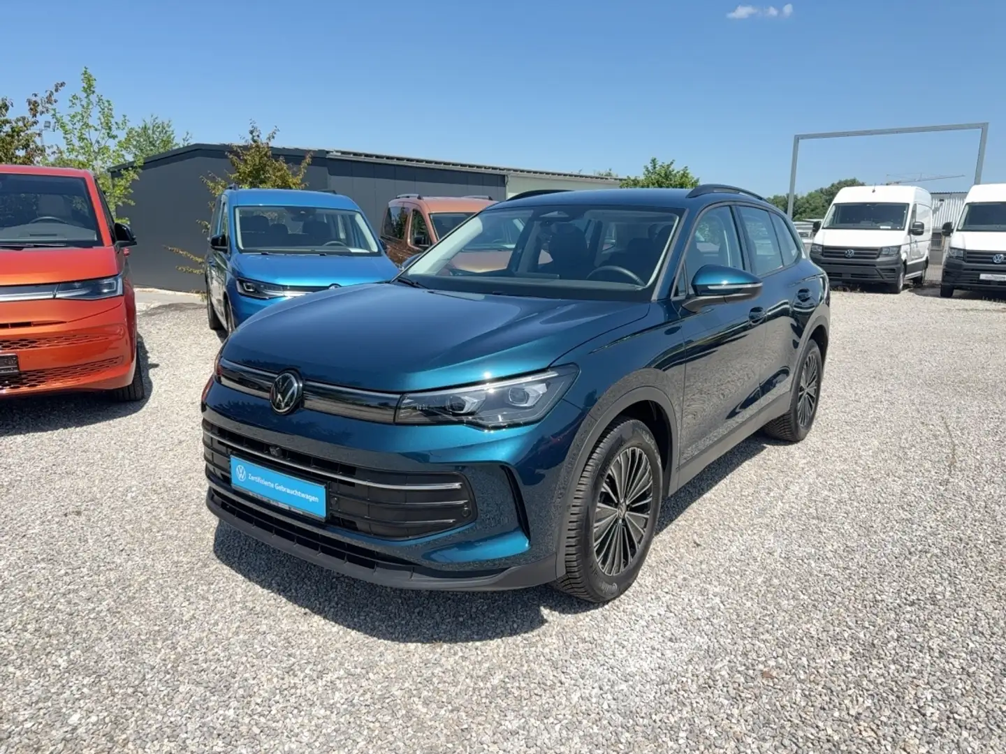 Volkswagen Tiguan der Neue Life TDi Matrix 360 ACC AHK AUT Blau - 2