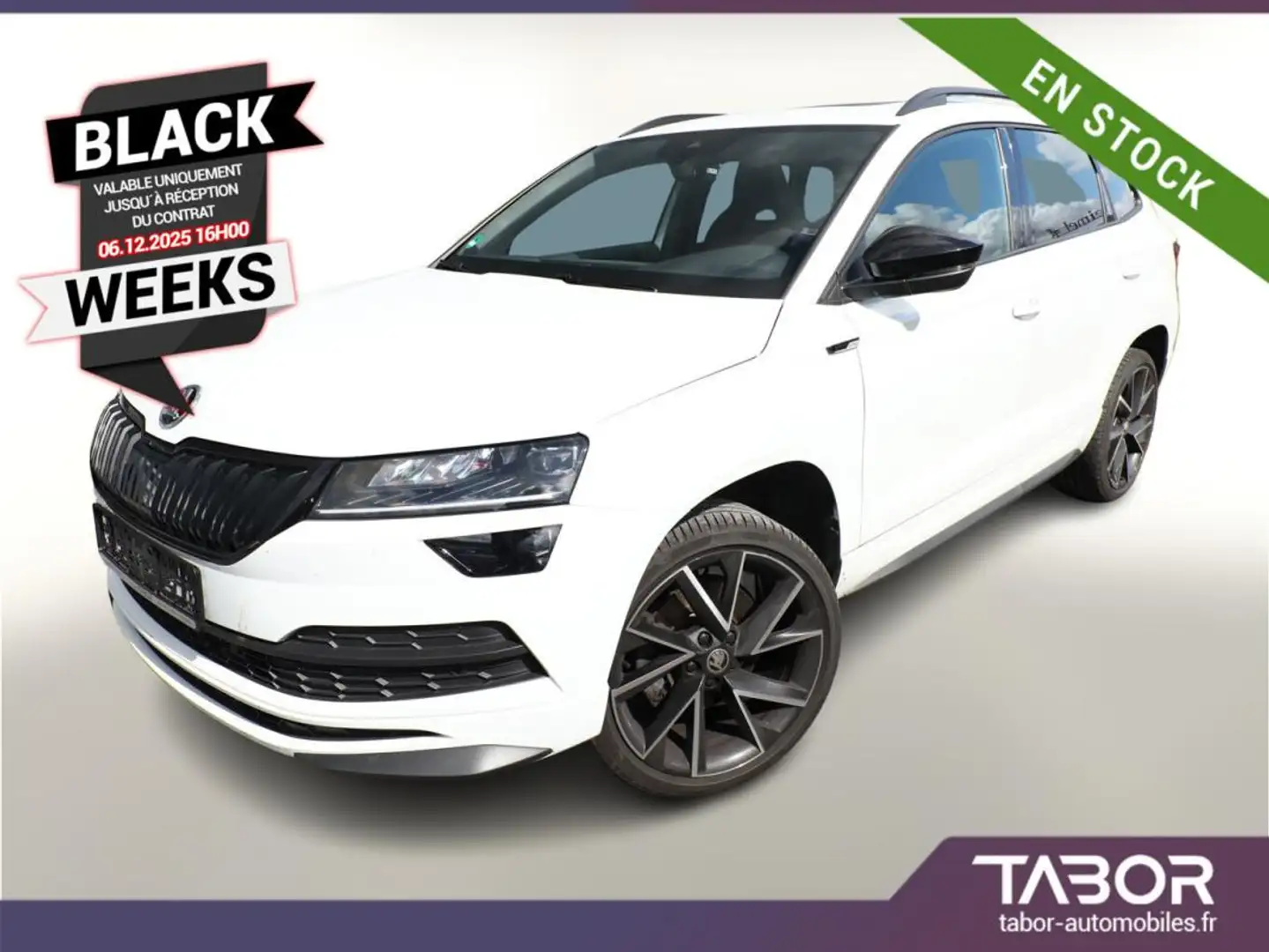 Skoda Karoq 1.5 TSI 150 Sportline Pano LED GPS Blanc - 1