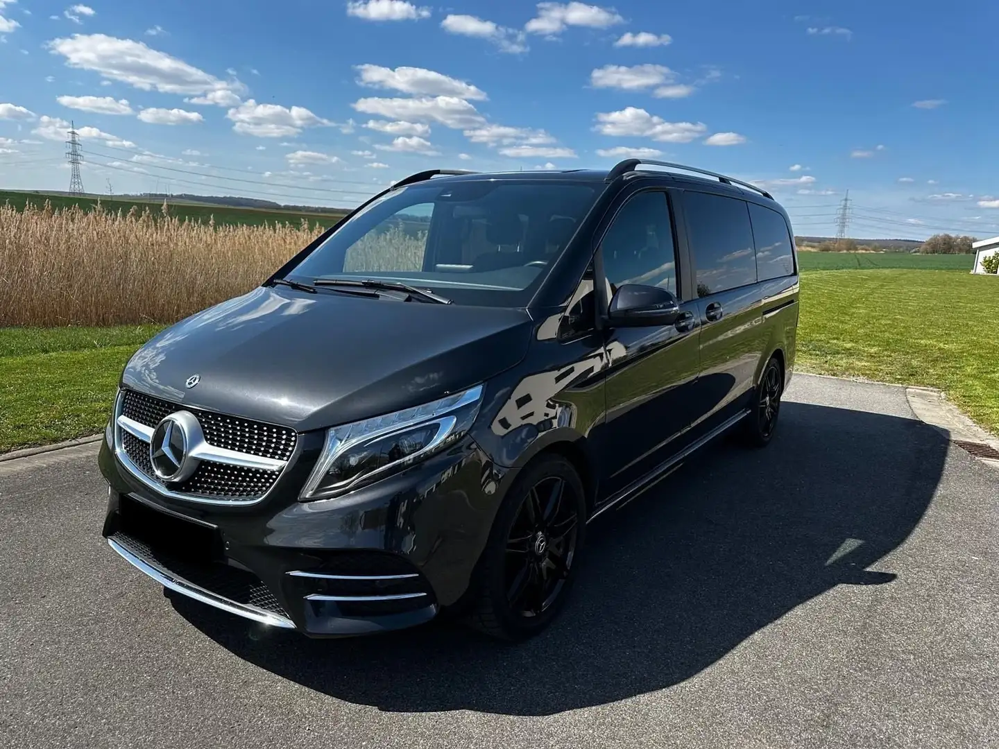 Mercedes-Benz V 300 V 300 d lang 4Matic 9G-TRONIC Grijs - 2