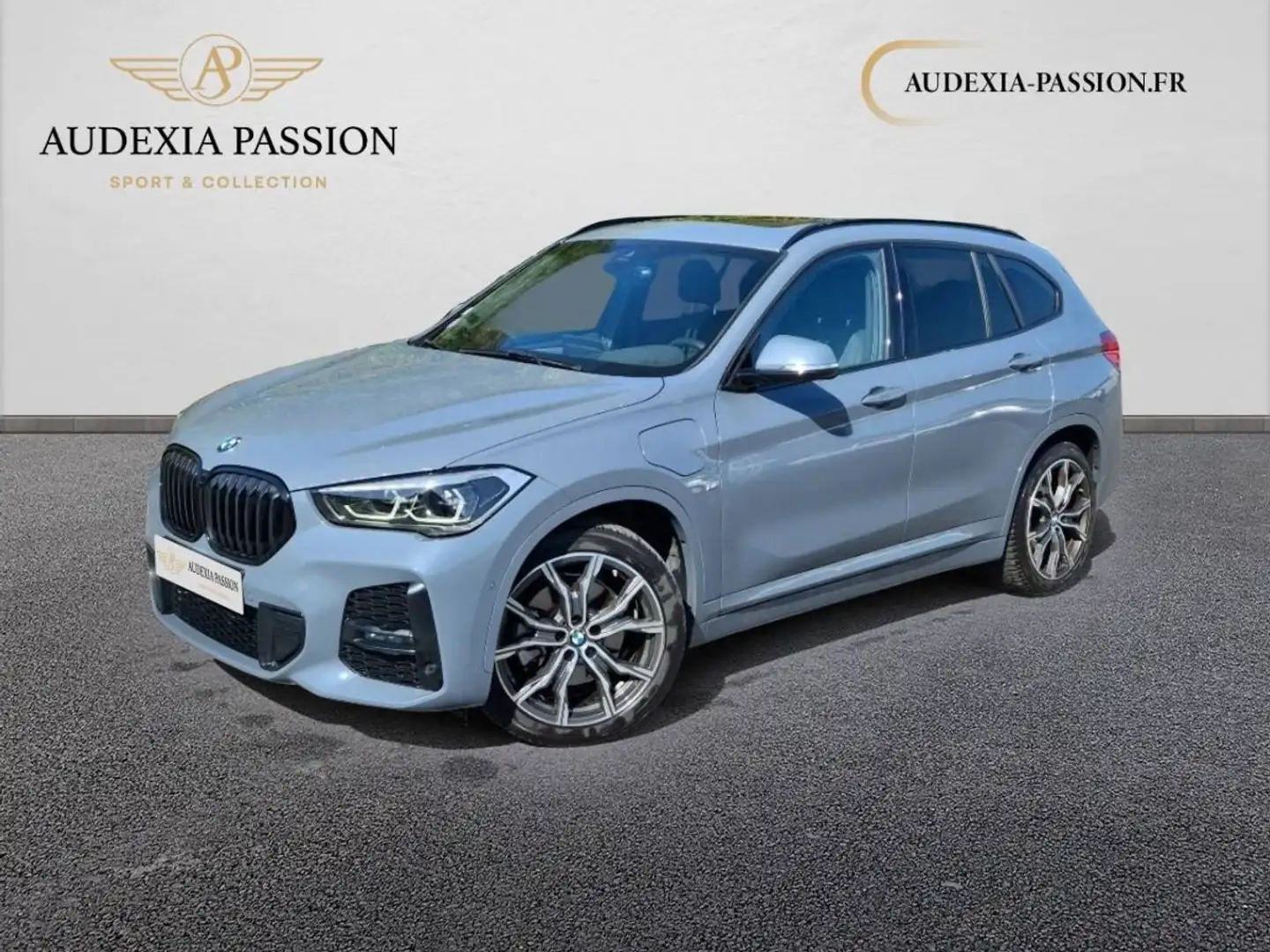 BMW X1 F48 LCI xDrive 25e 220 ch BVA6 M Sport Gris - 1