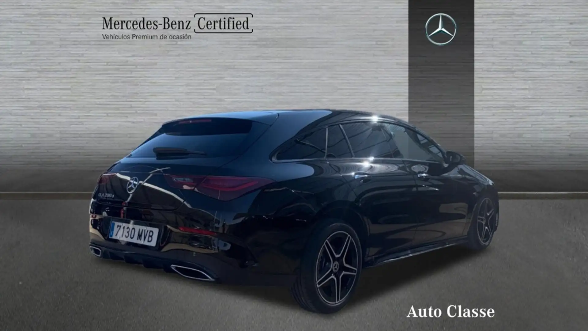 Mercedes-Benz CLA 200 -SS D Zwart - 2