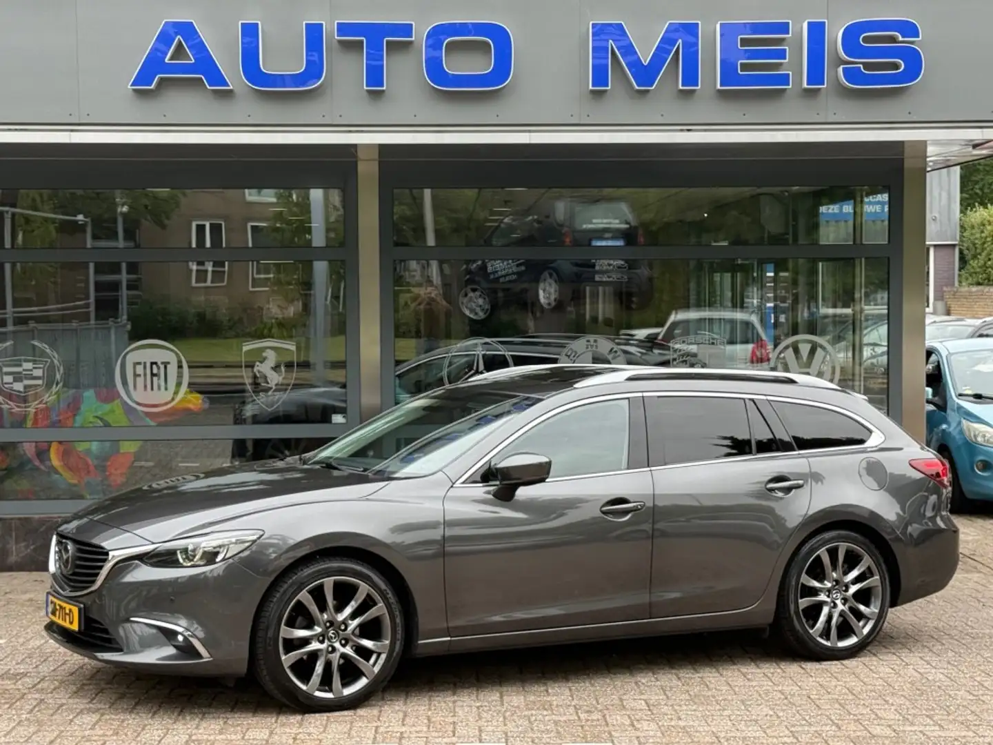 Mazda 6 2.5 SkyActiv-G 192 GT-M Automaat HUD Leder Navi Ca Grijs - 1