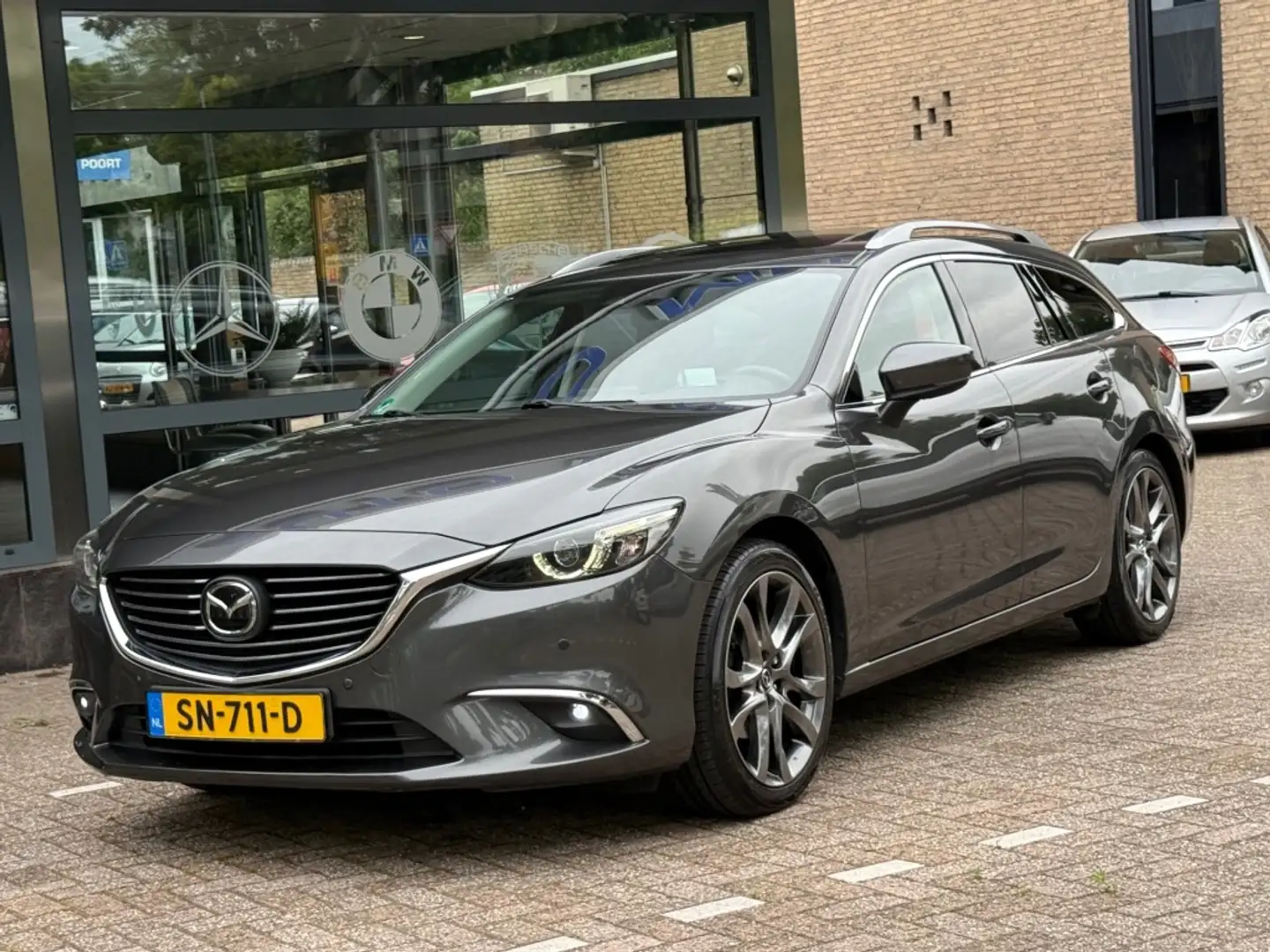Mazda 6 2.5 SkyActiv-G 192 GT-M Automaat HUD Leder Navi Ca Grijs - 2