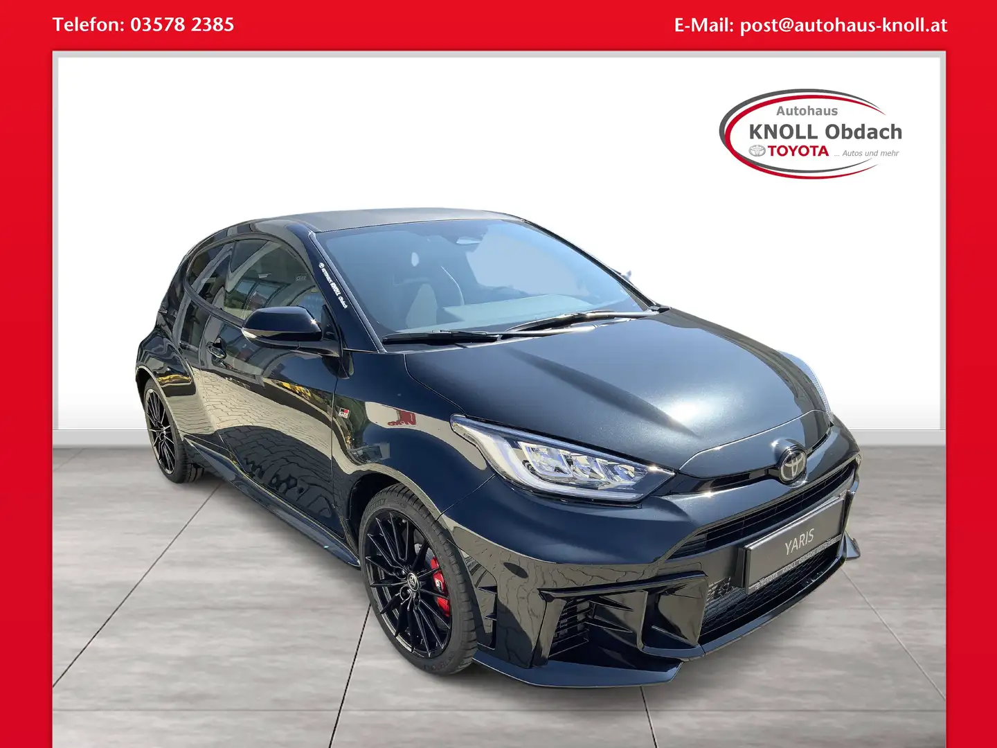 Toyota Yaris GR High Performance  8Gang Aut.  Neues Modell Schwarz - 1