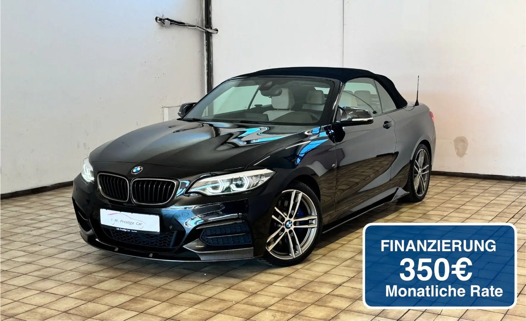 BMW 240 xDrive Performance LED DAB Leder Keyless Schwarz - 1