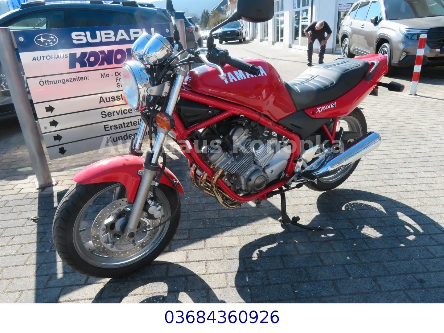 Yamaha XJ 600 Roşu - 1
