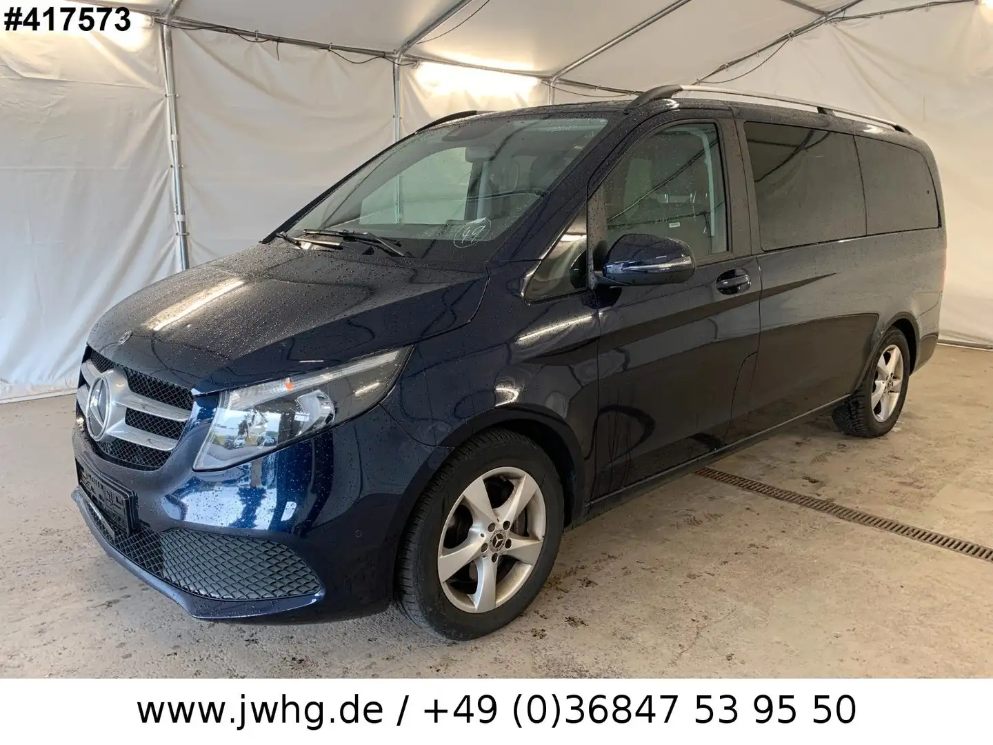 Mercedes-Benz V 300 Lang Facelift Vollleder Kamera DAB AHK Albastru - 1