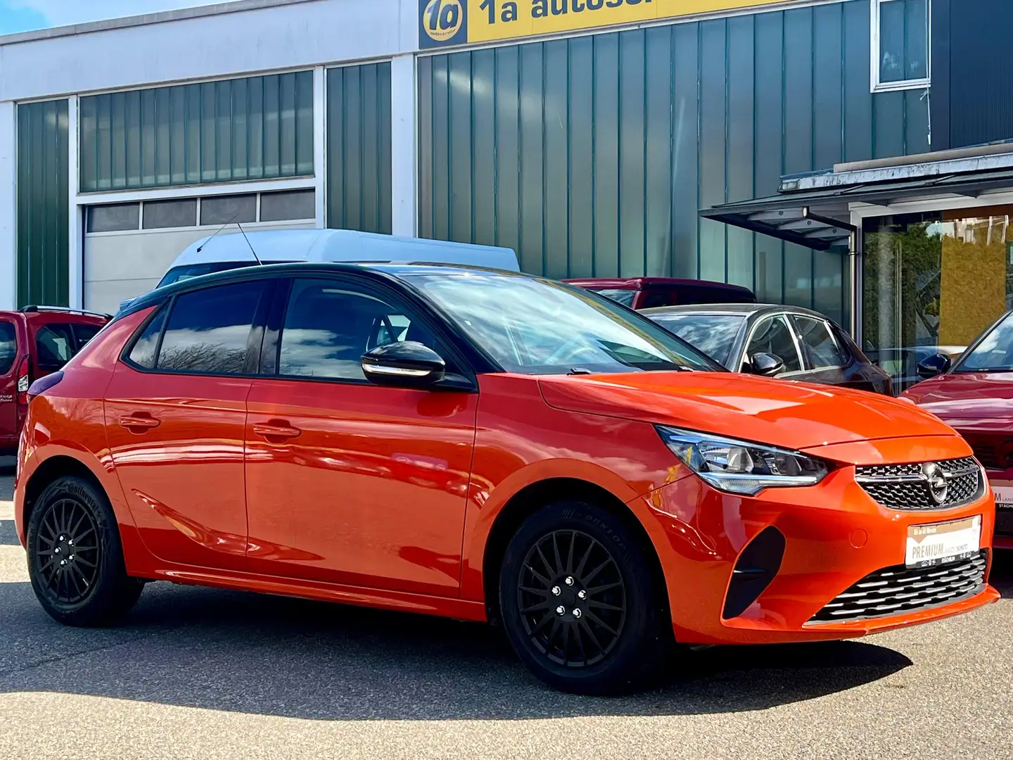 Opel Corsa F 1.2 Edition,ORANGE&BLACK,DPAKET,PDC Orange - 2