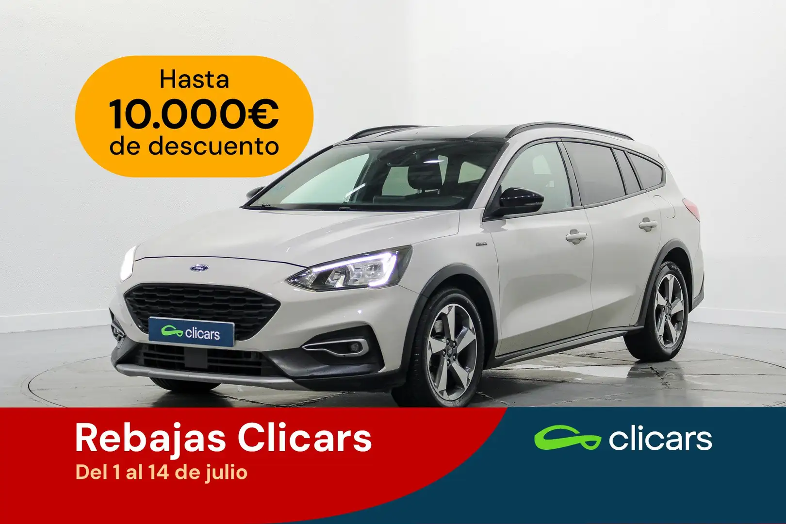 Ford Focus Sportbreak 2.0Ecoblue Active X Aut Blanco - 1