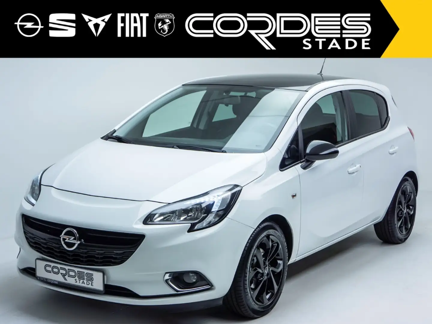 Opel Corsa E Edition 1.4 Bordcomputer Klimaanlage Alufelgen ( Weiß - 2
