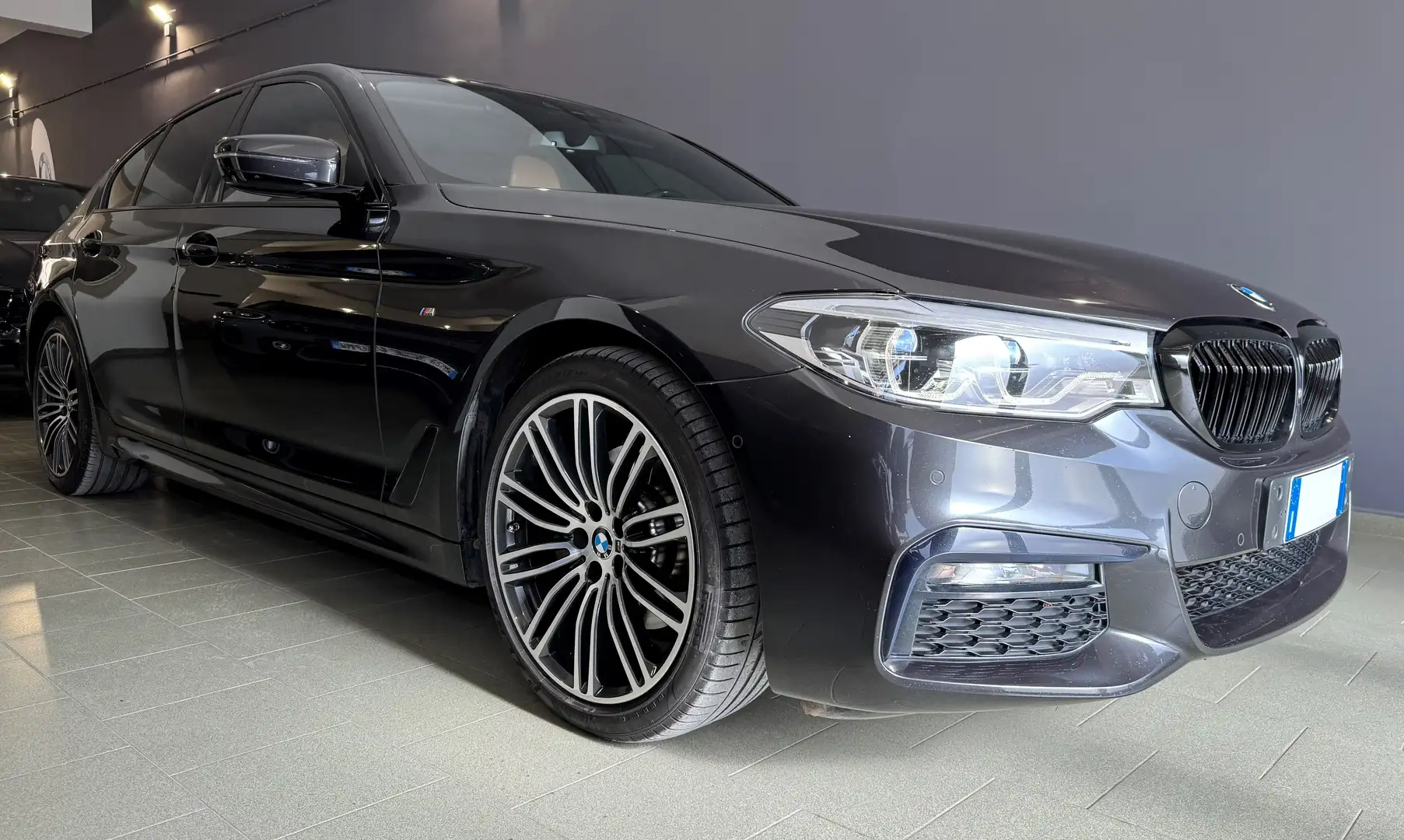BMW 520 520d Msport Grigio - 1