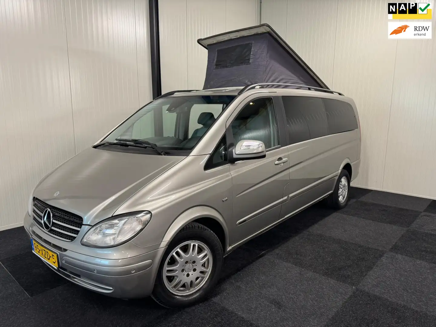 Mercedes-Benz VIANO CDI 3.0 CAMPER 2010 204PK 2SLAAP/7ZITS/ Gris - 1