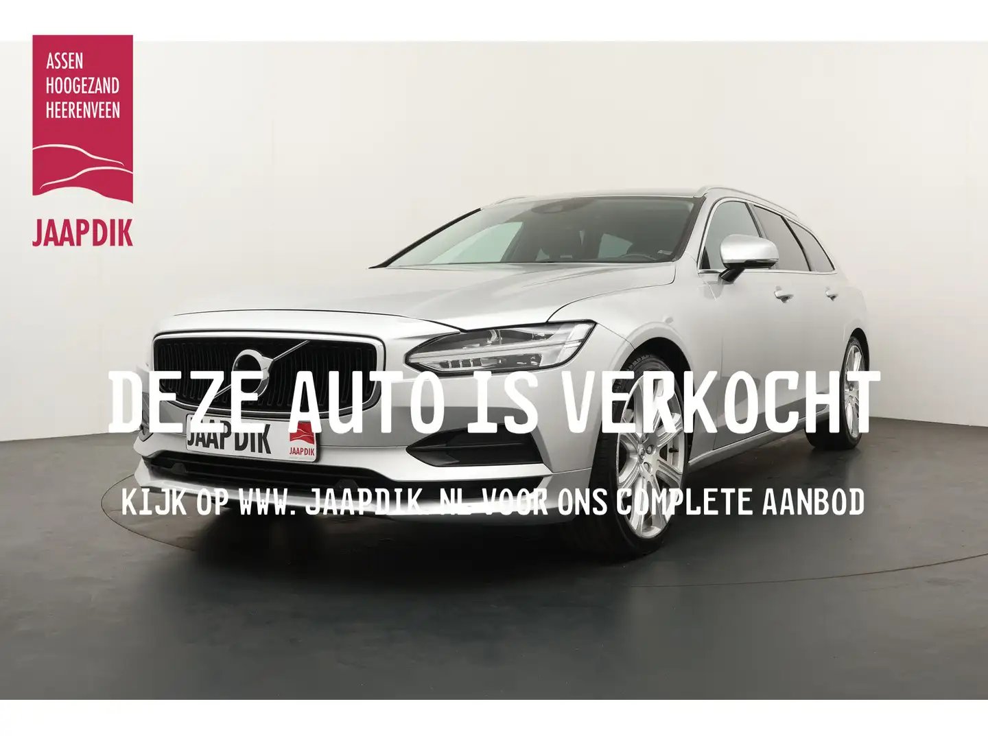 Volvo V90 BWJ 2018 2.0 D4 191 PK Momentum AUTOMAAT / TREKHAA Grijs - 1
