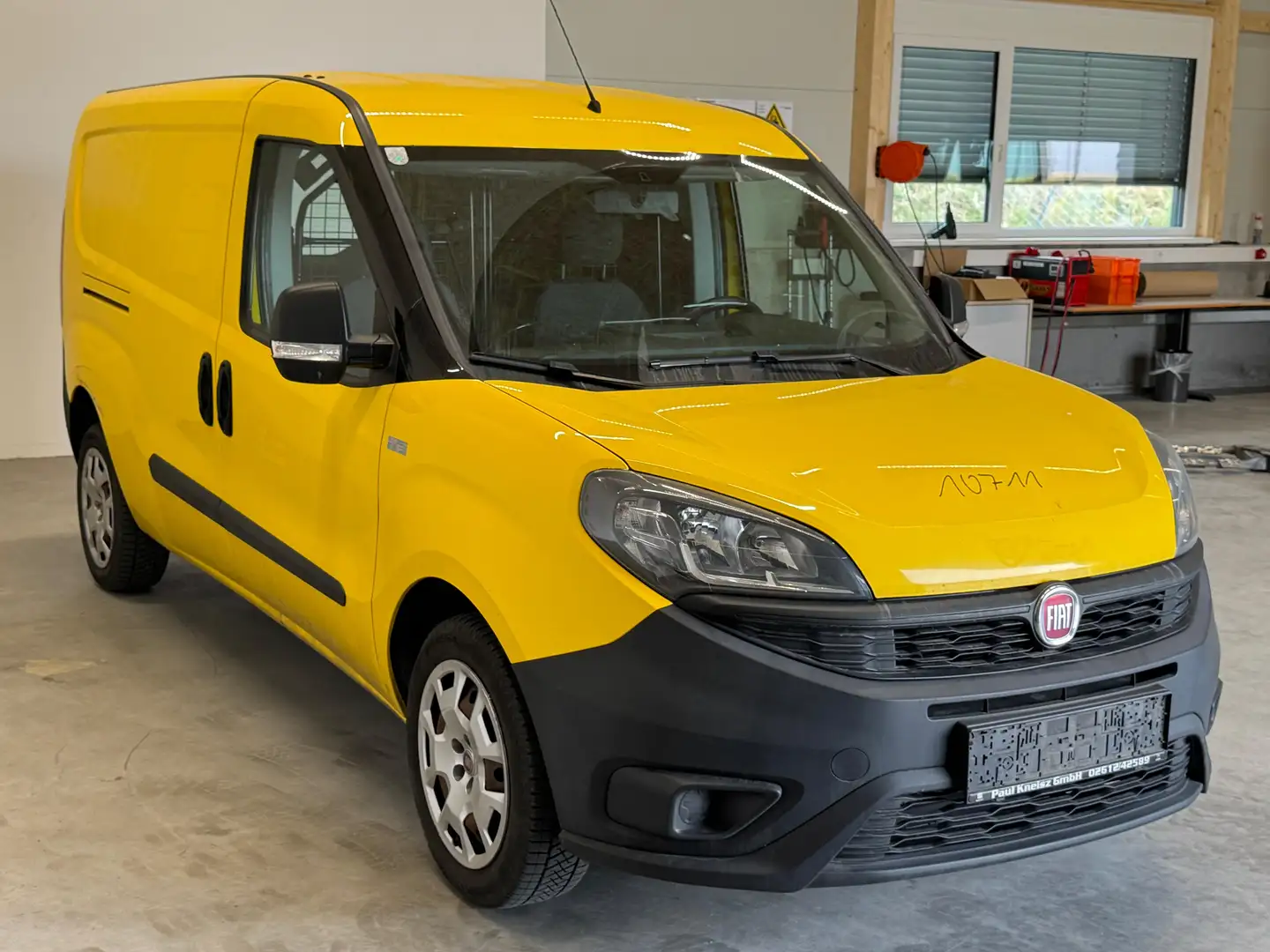 Fiat Doblo Basis Maxi Kasten Top* Kredit* 1.Besitzer*Gepflegt Gelb - 2