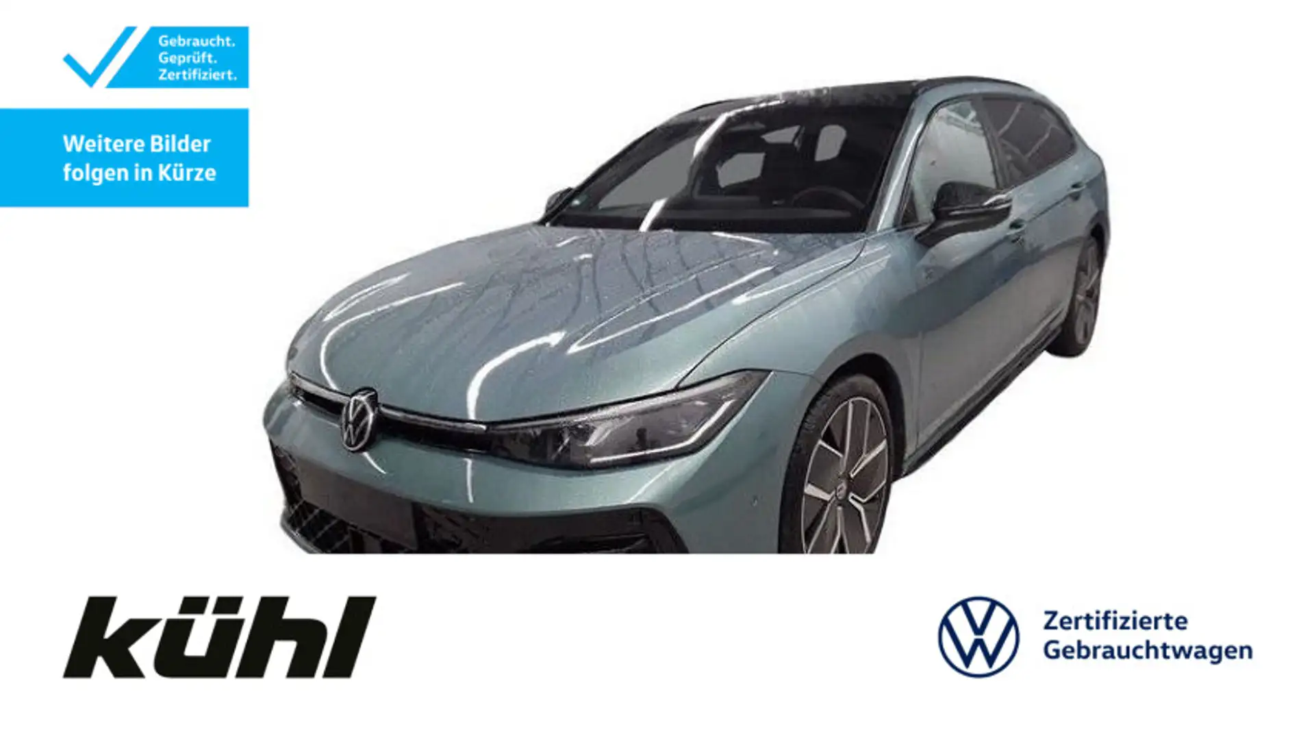 Volkswagen Passat Variant 2.0 TDI 4M DSG R line IQ.Light/AC Grün - 1