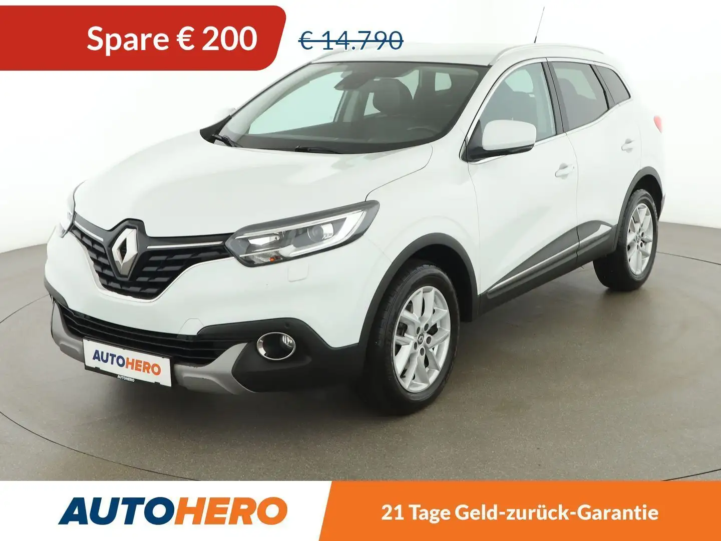 Renault Kadjar 1.6 dCi Energy XMOD *TEMPO*PDC*SPUR*SHZ*KLIMAAUT* Weiß - 1
