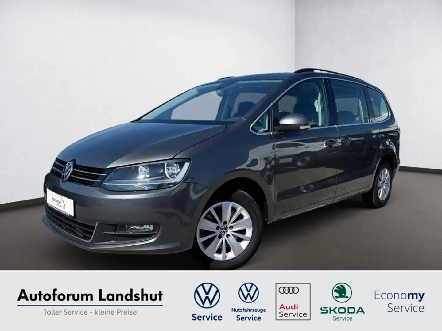 Volkswagen Sharan 1.4 TSI COMFORTLINE/7SITZ/DSG/AHK/NAVI/SH Grau - 1