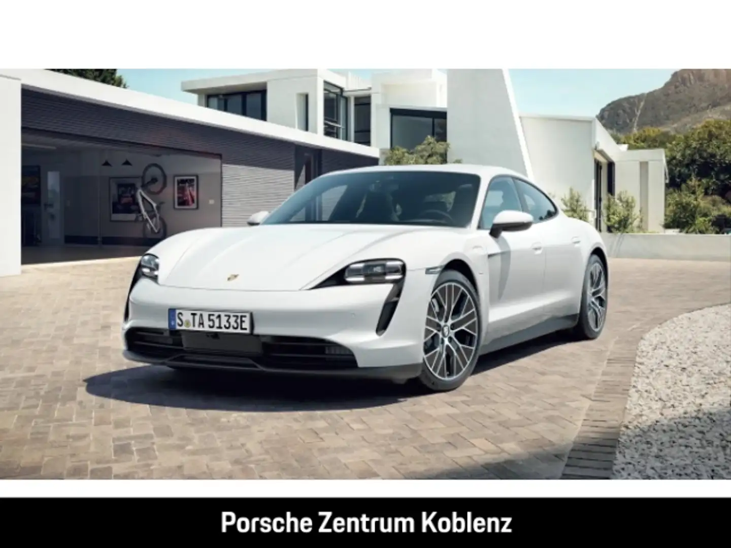 Porsche Taycan Weiß - 1