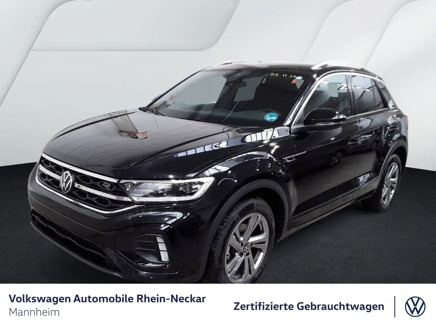 Volkswagen T-Roc 1.5 TSI R-Line DSG Navi AHK Kamera uvm. Schwarz - 2