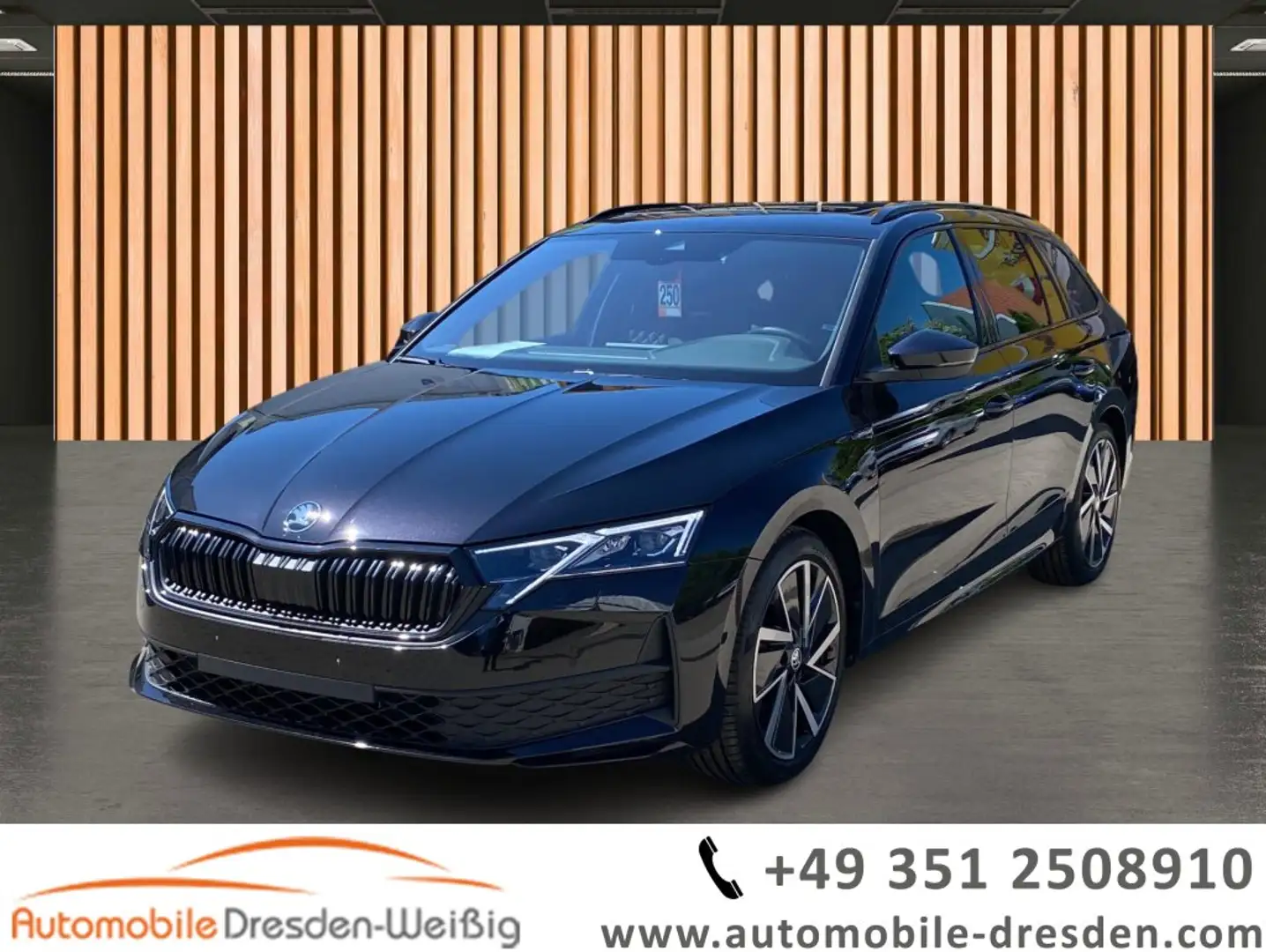 Skoda Octavia Combi 2.0TDI DSG Sportline Facelift*Pano Czarny - 1