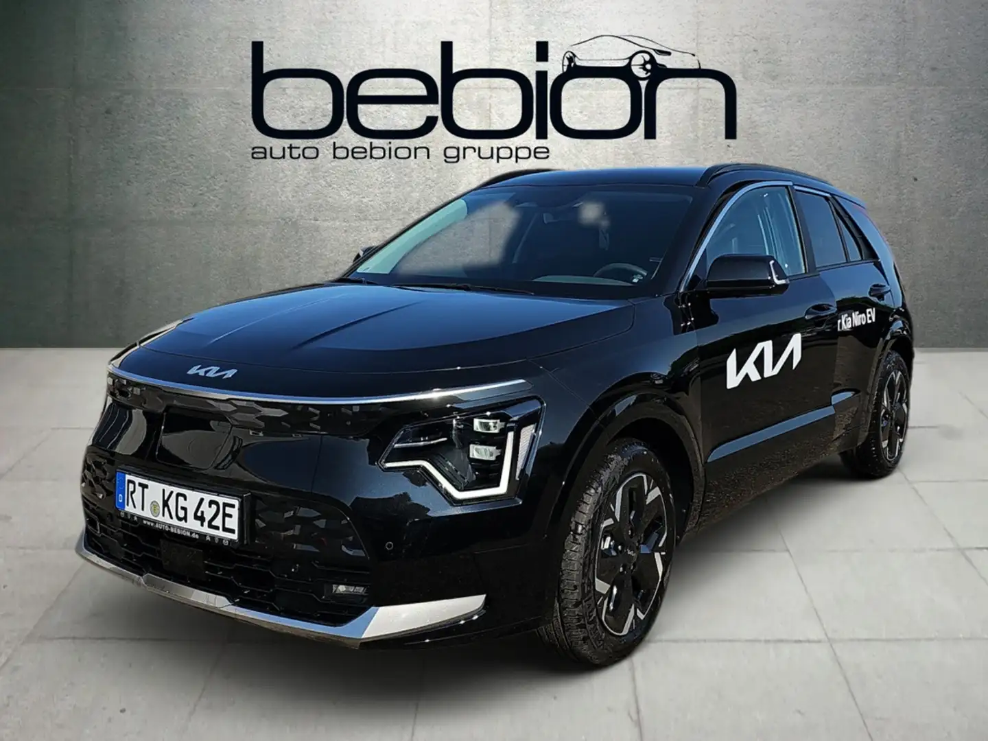 Kia Niro e- Vision ACC FLA SpurH Leder Schwarz - 2