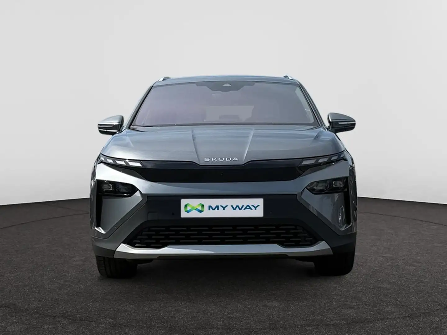 Skoda Elroq *DIRECTIEWAGEN*82kWh 286pk*CORPORATE*MATRIX*20"HEAD-UP DISP*CANTON*ZETELVERWARMING VR*ELEKTR KOFFER* Gris - 2