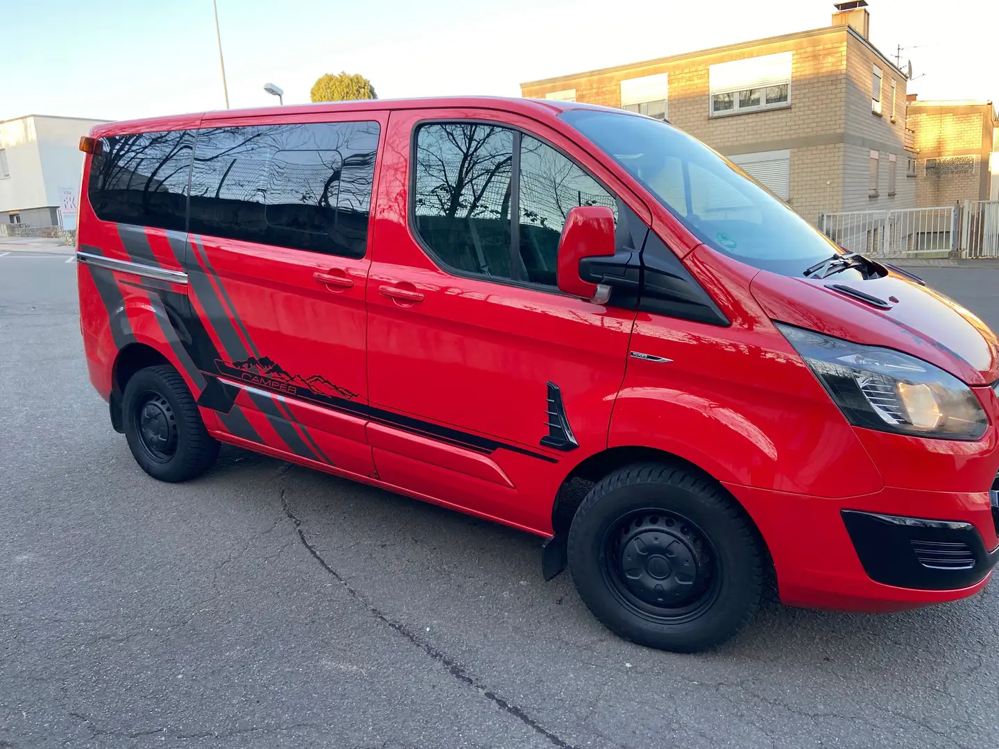 Ford Transit Custom 310 L2H1 VA Trend Camper 5Sitz 2Schlaf Solar StHei Rot - 1