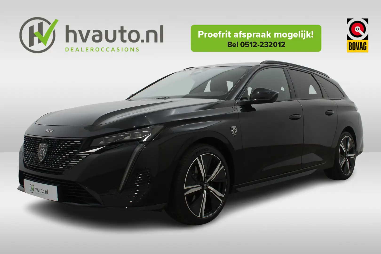 Peugeot 308 SW 1.2 PURETECH 130PK GT EAT8 | Navi | Massagestoe Noir - 1