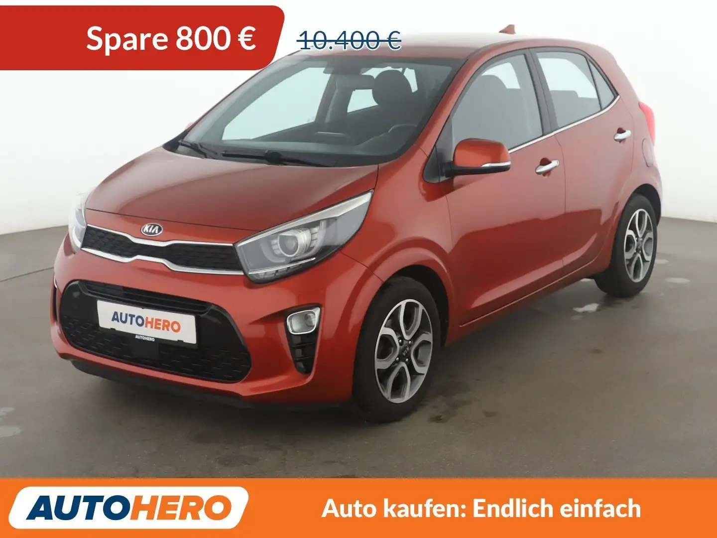 Kia Picanto 1.2 Spirit*NAVI*TEMPO*PDC*SHZ*KLIMA*GARANTIE* Orange - 1