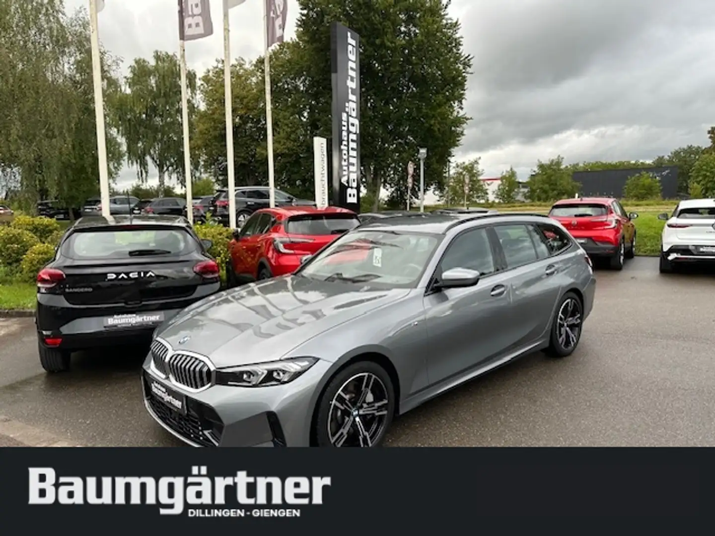 BMW 330 i xDrive M-Sport Touring Kamera/ACC/Sitzh. Gris - 1