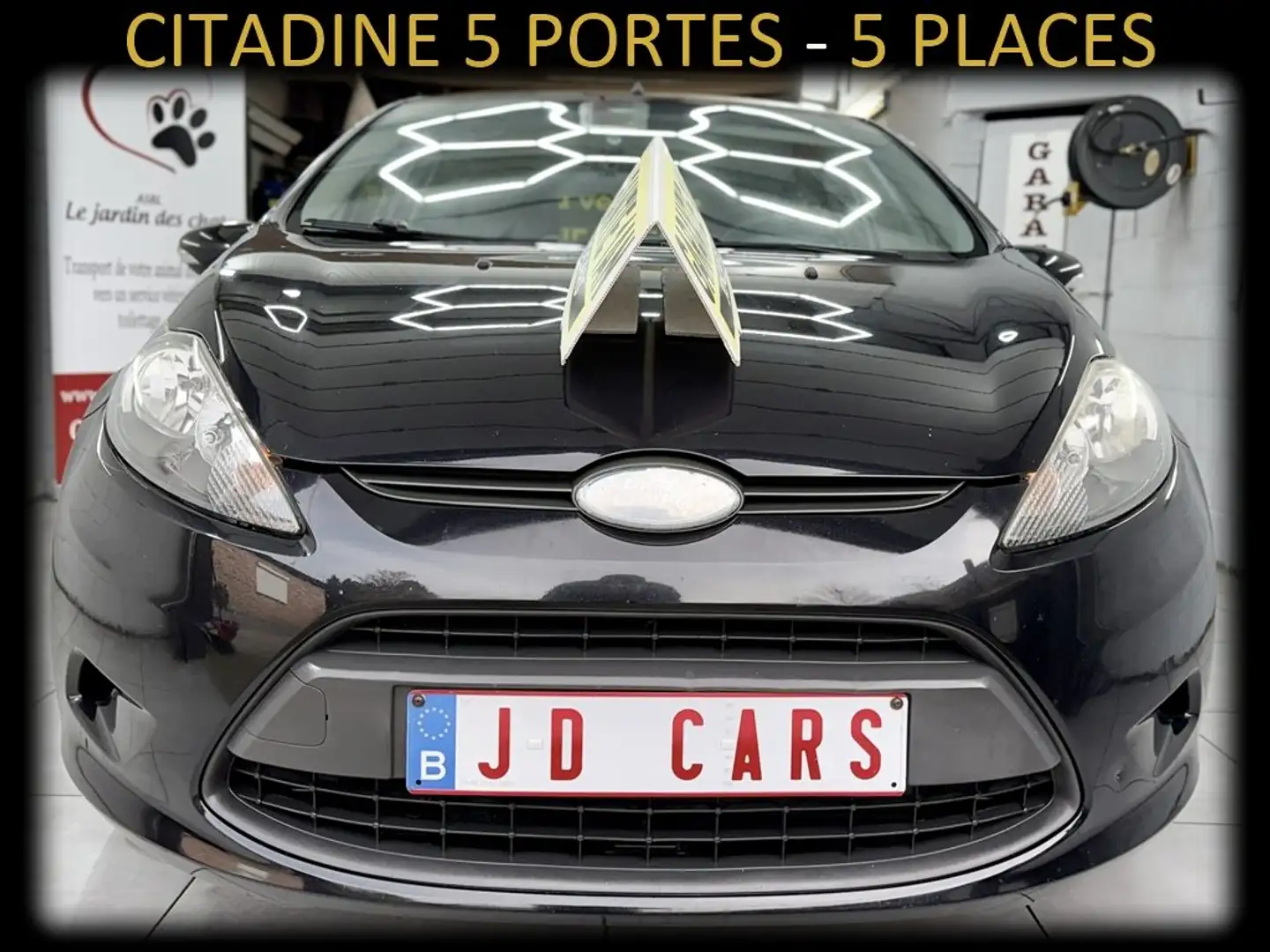 Ford Fiesta 1.6 TDCI ECONETIC‼️GARANTIE 1 AN CTOK‼️ Noir - 2