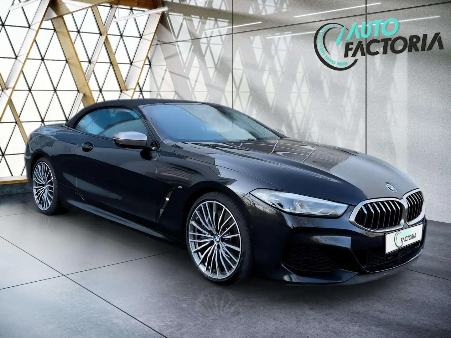 BMW M850 I Cabrio -55% 530cv BVA8 4x4+GPS+CUIR+CAM360+Opts Noir - 2