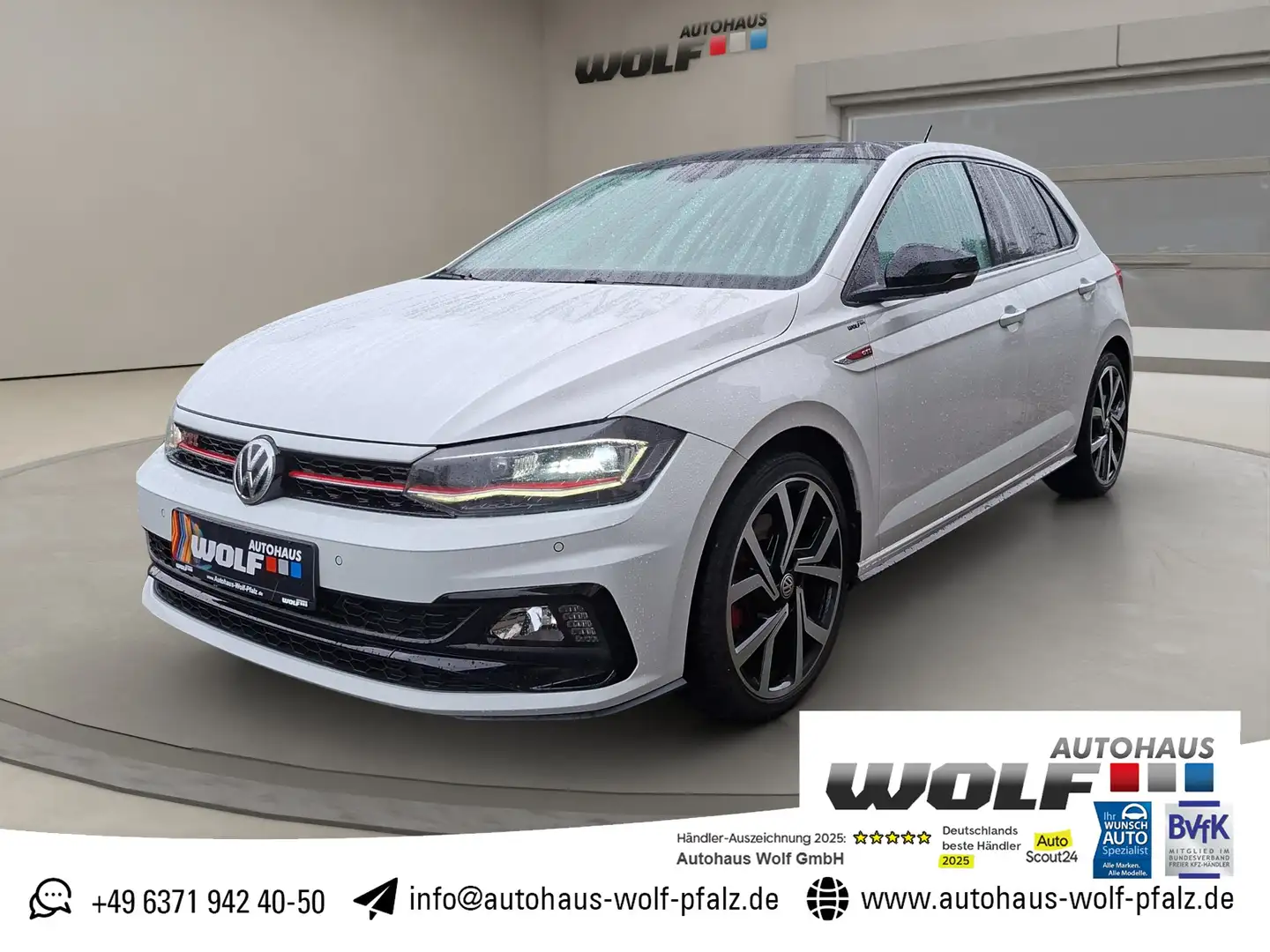 Volkswagen Polo GTI 2.0 TSI ACC~beats~LED~Digital Cockpit~App Conn Weiß - 1