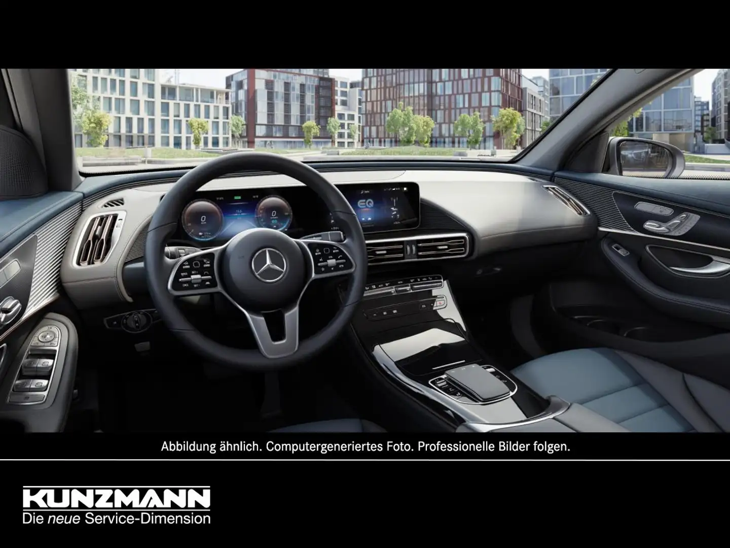 Mercedes-Benz EQC 400 4M Electric Art Distronic EasyP Kamera Grau - 2