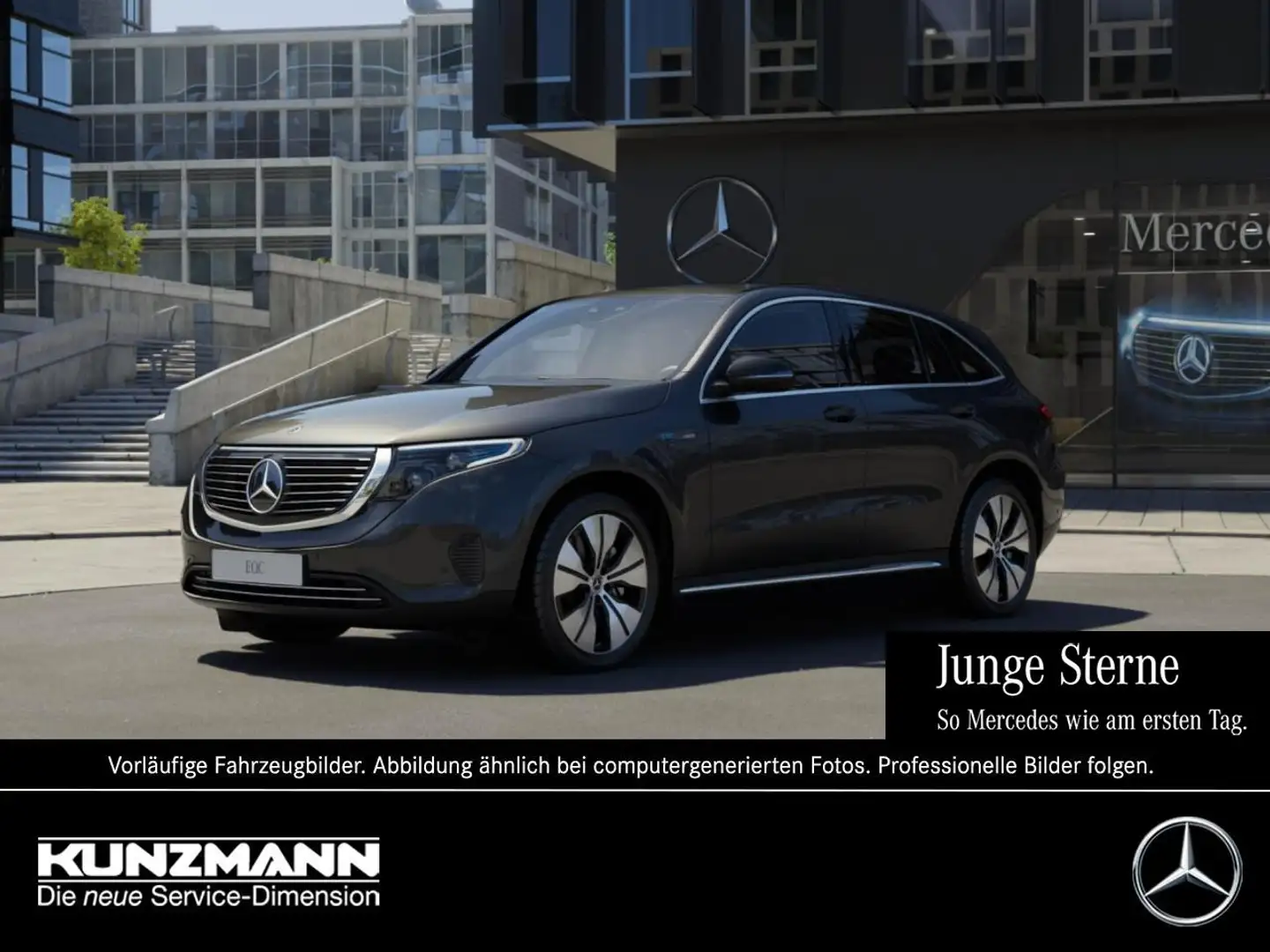 Mercedes-Benz EQC 400 4M Electric Art Distronic EasyP Kamera Gris - 1