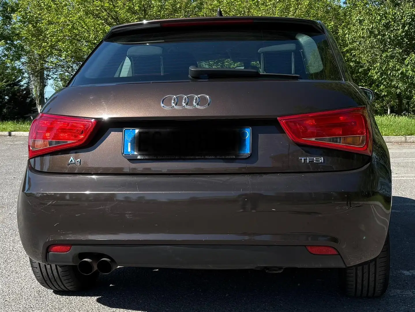 Audi A1 A1 1.4 tfsi Ambition 122cv 119g s-tronic Marrone - 1