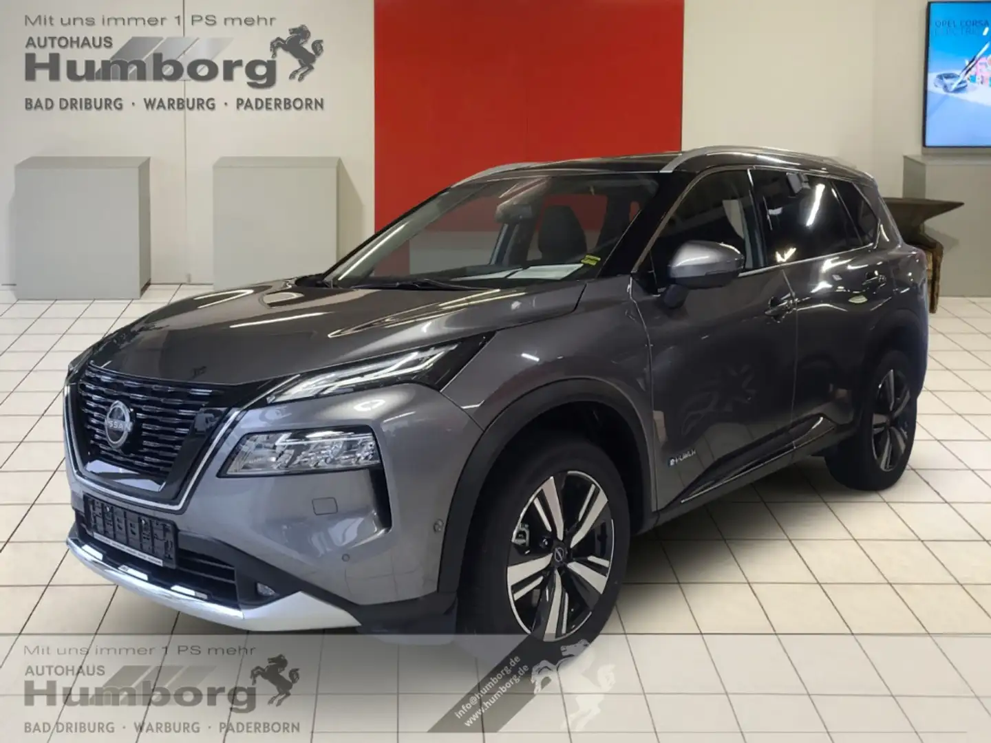Nissan X-Trail 1,5 VC-T e-4ORCE Tekna 4x4 Grey - 1